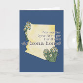 Hoe ver ik ga noem ik nog steeds Arizona Home Kaart (Voorkant)