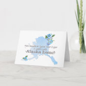 Hoe ver ik nog ga noem ik Alaska Home Ca Kaart (Voorkant)