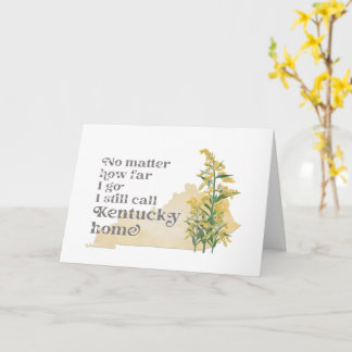 Hoe ver ik nog ga noem ik Kentucky Home Kaart