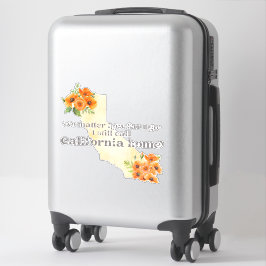 Hoe ver ik nog steeds Californië noem Sticker