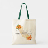 Hoe ver ik nog steeds Californië noem Tote Bag (Achterkant)