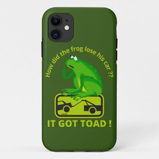 HOE VERLIES DE FROG ZIJN AUTO? HET IS TOEGEZONDEN! Case-Mate iPhone CASE (Achterkant)