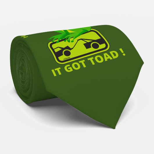 HOE VERLIES DE FROG ZIJN AUTO? HET IS TOEGEZONDEN! STROPDAS (Opgerold)