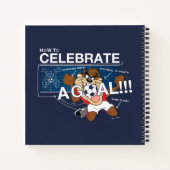 Hoe vier je een doelpunt met TAZ™ Notitieboek (Achterkant)