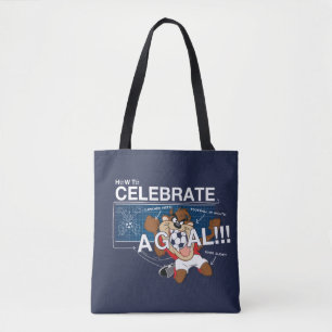 Hoe vier je een doelpunt met TAZ™ Tote Bag