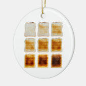 Hoe vind je je toast klaar? keramisch ornament (Links)