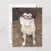 Hoe vind je mijn kostuum leuk? briefkaart (Voorkant / Achterkant)