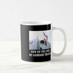 Hoe vind je mijn vuilniswagen die Trump 2024 stemt Koffiemok