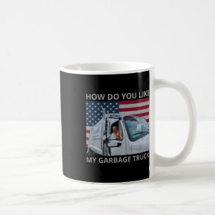 Hoe vindt u mijn Trump-vuilniswagenrit in Gar Koffiemok