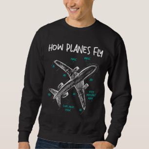 Hoe vliegtuigen vliegen - Aerospace Engineer Aeron Trui