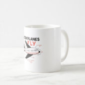 Hoe vliegtuigen vliegen koffiemok (Voorkant rechts)