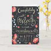 HOE VOEL IK ME ELKE DAG OMDAT JIJ "HAPPY" IS? KAART (Gele Bloem)