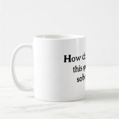 Hoe voel ik me zo goed nuchter - Mok (Links)