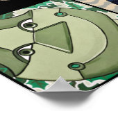 Hoe voel je je? Emotional Robot Poster (Hoek)