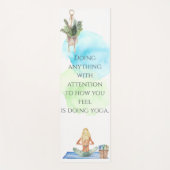 Hoe voelt u Waterverf Yoga Mat (Voorkant)