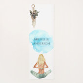 Hoe voelt u Waterverf Yoga Mat (Achterkant)