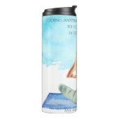Hoe voelt u Waterverf Yoga Travel Mug Thermosbeker (Gedraaid links)