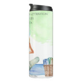 Hoe voelt u Waterverf Yoga Travel Mug Thermosbeker (Geroteerd rechts)