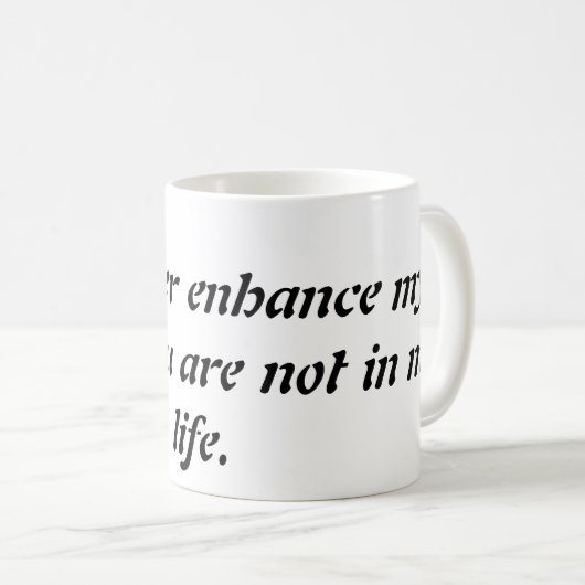 Hoe voorkomt u Mok van Narcissisten (Voorkant rechts)