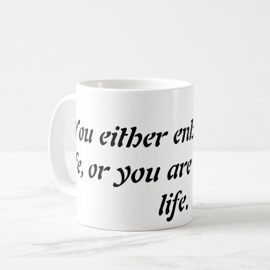 Hoe voorkomt u Mok van Narcissisten (Voorkant links)