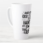 Hoe vreemd latte mok (Linkerhoek)