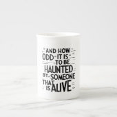 Hoe vreemd porselein kop (Voorkant)