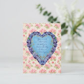 Hoe vurig ik bewonder en hou van je Valentijn Briefkaart (Staand voorkant)