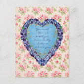 Hoe vurig ik bewonder en hou van je Valentijn Briefkaart (Voorkant)