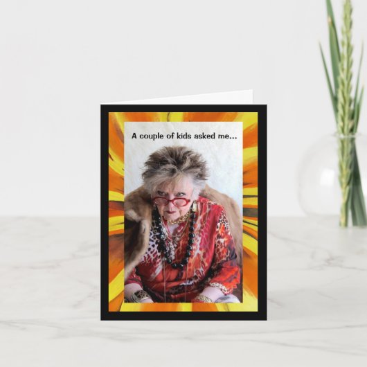 Hoe was het voor mij om op te groeien? kaart (Voorkant)