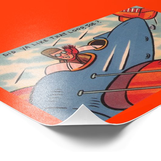 Hoe was je als de Loop, Joe? Foto Afdruk (Hoek)