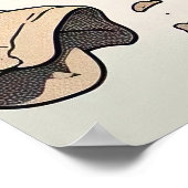 Hoe was je dag 1950 Romance Comic Poster (Hoek)