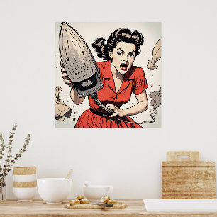 Hoe was je dag 1950 Romance Comic Poster