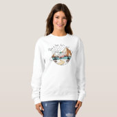 Hoe we Camp Life Happy Camper Sweatshirt (Voorkant volledig)