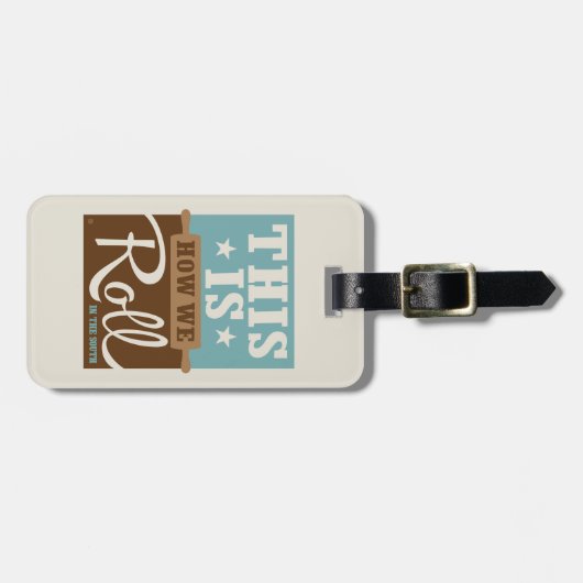 Hoe we rollen bagagelabel (Voorkant horizontaal)