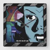 Hoe weet je het zeker? vierkante klok (Voorkant)