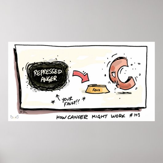 Hoe werkt Cancer als poster (Voorkant)