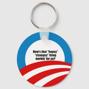 Hoe werkt dat hopeloze ding voor je? sleutelhanger