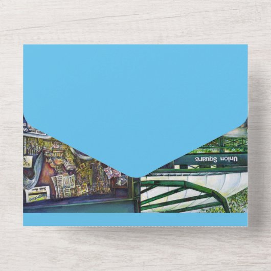 Hoe werkt één Afbeelding, zonder verbeeldingskrach All In One Uitnodiging (Achterkant)