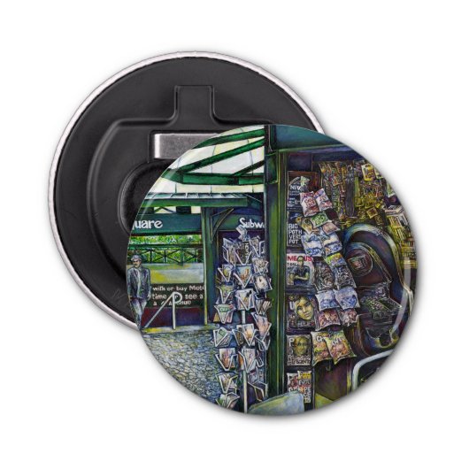 Hoe werkt één Afbeelding, zonder verbeeldingskrach Button Flesopener (Voorkant)