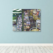 Hoe werkt één Afbeelding, zonder verbeeldingskrach Canvas Afdruk (Insitu (Houten vloer))