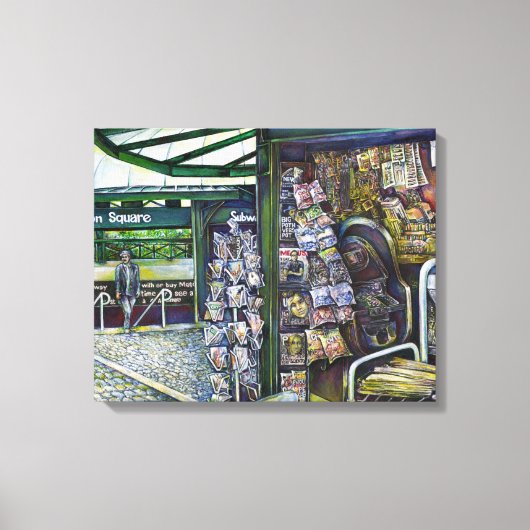 Hoe werkt één Afbeelding, zonder verbeeldingskrach Canvas Afdruk (Voorkant)