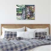 Hoe werkt één Afbeelding, zonder verbeeldingskrach Canvas Afdruk (Insitu (Slaapkamer))