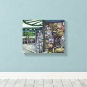 Hoe werkt één Afbeelding, zonder verbeeldingskrach Canvas Afdruk (Insitu (Houten vloer))