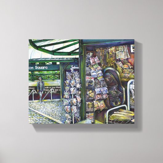 Hoe werkt één Afbeelding, zonder verbeeldingskrach Canvas Afdruk (Voorkant)