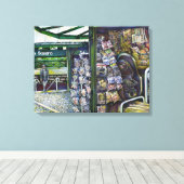 Hoe werkt één Afbeelding, zonder verbeeldingskrach Canvas Afdruk (Insitu (Houten vloer))