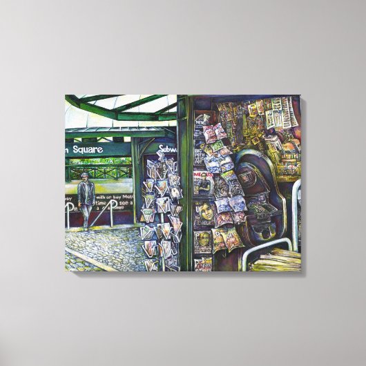 Hoe werkt één Afbeelding, zonder verbeeldingskrach Canvas Afdruk (Voorkant)