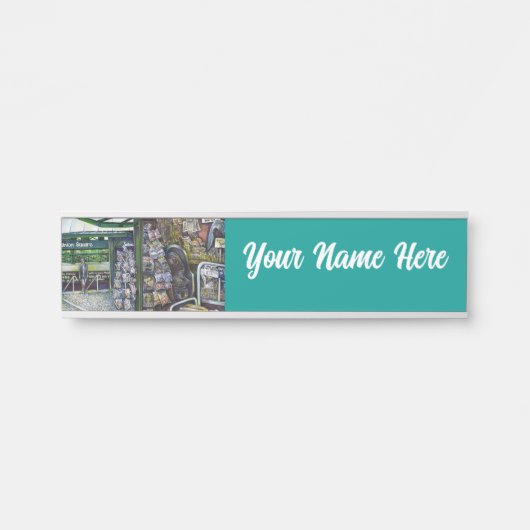 Hoe werkt één Afbeelding, zonder verbeeldingskrach Deurbordje (Voorkant)