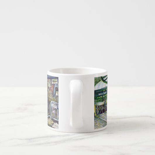 Hoe werkt één Afbeelding, zonder verbeeldingskrach Espresso Kop (Achterkant)