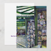 Hoe werkt één Afbeelding, zonder verbeeldingskrach Feestdagenkaart (Voorkant / Achterkant)