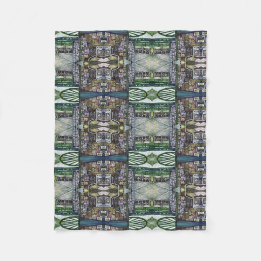 Hoe werkt één Afbeelding, zonder verbeeldingskrach Fleece Deken (Voorkant)